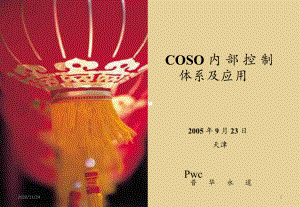 COSO内部控制体系及应用-课件.pptx