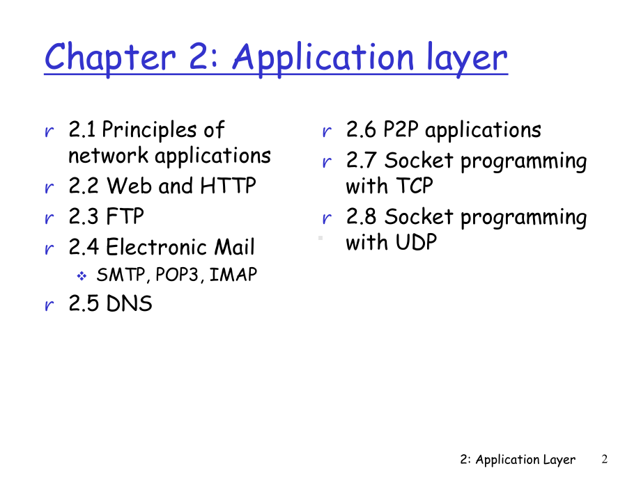 Chapter-2-Application-Layer-高级计算机网络-教学课件(英文版).ppt_第2页