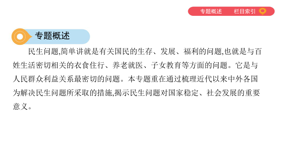 专题九社会保障关注民生-中外近现代史上的民生问题课件.pptx_第2页