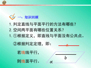 （公开课优质课）平面与平面平行的判定课件.ppt