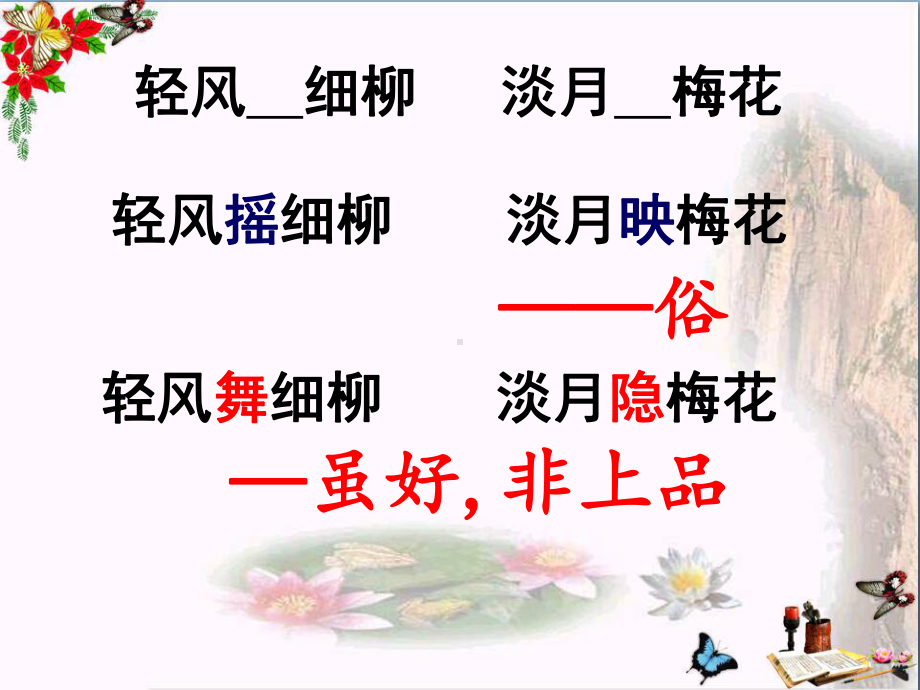 一字一词总关情-诗歌鉴赏之炼字优秀课件.ppt_第3页