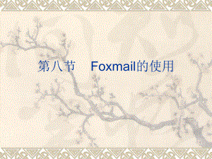 第八节Foxmail的使用课件.ppt