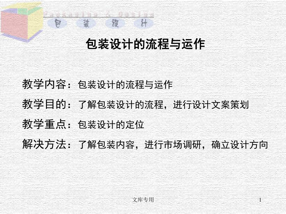 教学内容包装设计的流程与运作课件.ppt_第1页