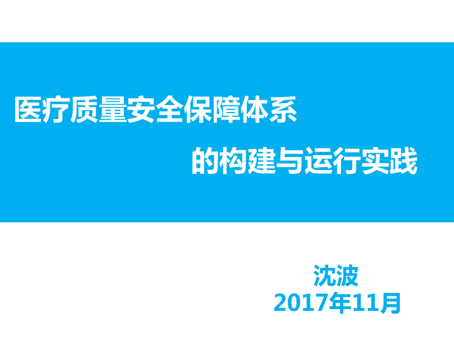 沈波质量安全保障体系的构建与运行课件.pptx_第1页