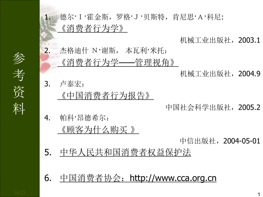 消费者行为与心理课件.ppt_第1页