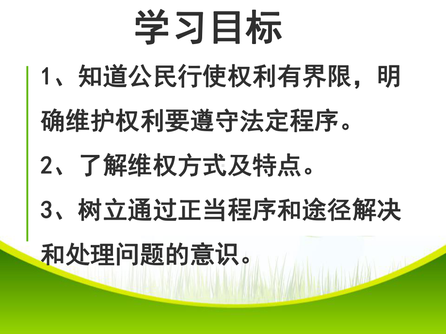 人教版八年级下册道德与法治依法行使权利4课件.ppt_第3页