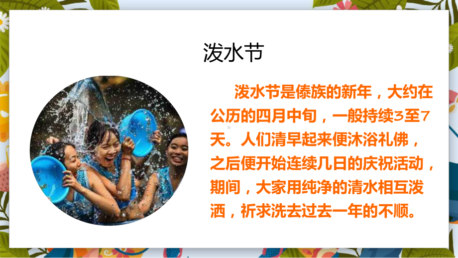 小学语文统编版二年级上册难忘的泼水节教育教学宣讲PPT演示.pptx_第3页