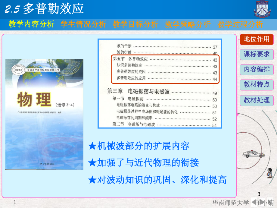 多普勒效应说课优质精选课件.ppt_第3页