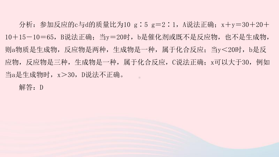 九年级化学上册第五单元化学方程式竞赛思维空间课件新版新人教版.pptx_第3页