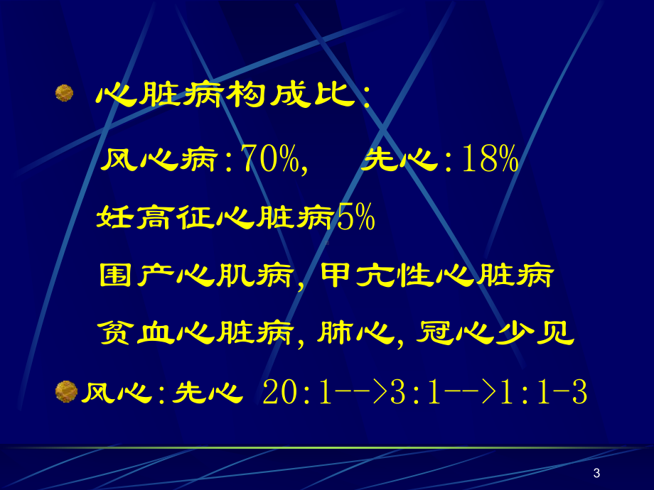 妊娠合并心脏病 heart disease in pregnancy（3天）课件.ppt_第3页