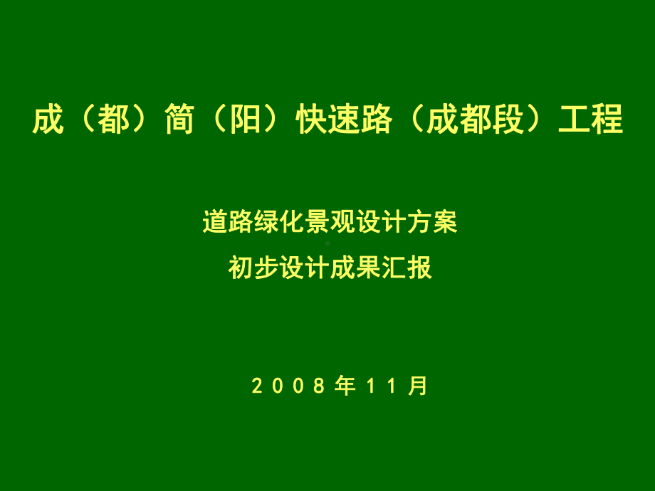 成简快速通道方案汇报课件.ppt_第1页