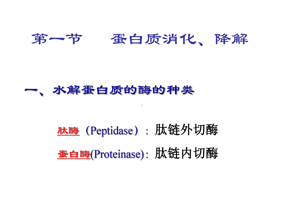 第九章蛋白质的酶促降解和氨基酸代谢课件.ppt_第2页