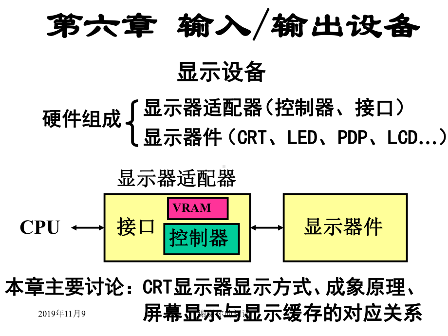 输入输出设备课件讲义.pptx_第1页