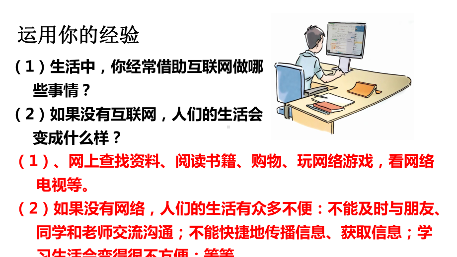 人教部编版八年级道德与法治上册网络改变世界课件.ppt_第2页