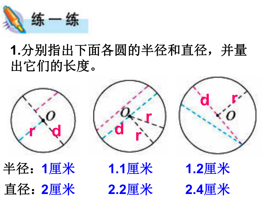 五年级数学下册课件圆的认识练习苏教版9.ppt_第3页