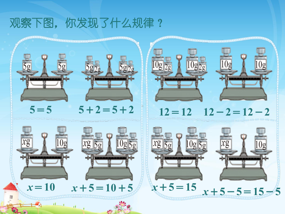 四年级下册数学解方程(一)北师大版优秀课件.ppt_第2页