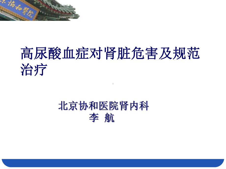 北京协和医院肾内科李航课件.ppt_第1页