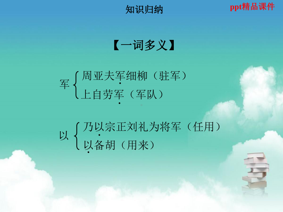 八年级语文上册第六单元第23课周亚夫军细柳习题课件新人教版.ppt_第3页