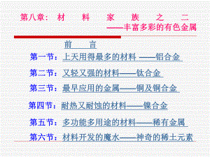 丰富多彩的有色金属课件.ppt