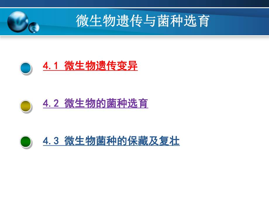 第4章微生物遗传与菌种选育课件.ppt_第2页