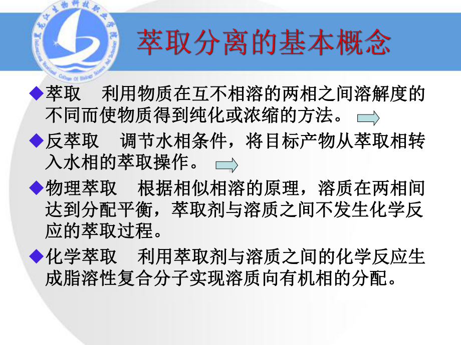 注意事项目的要求掌握溶剂萃取法提取微生物药物的原理和方法掌握课件.ppt_第3页