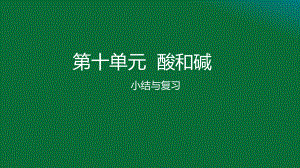 人教版九年级化学上册暑期预习第十单元复习课件.pptx