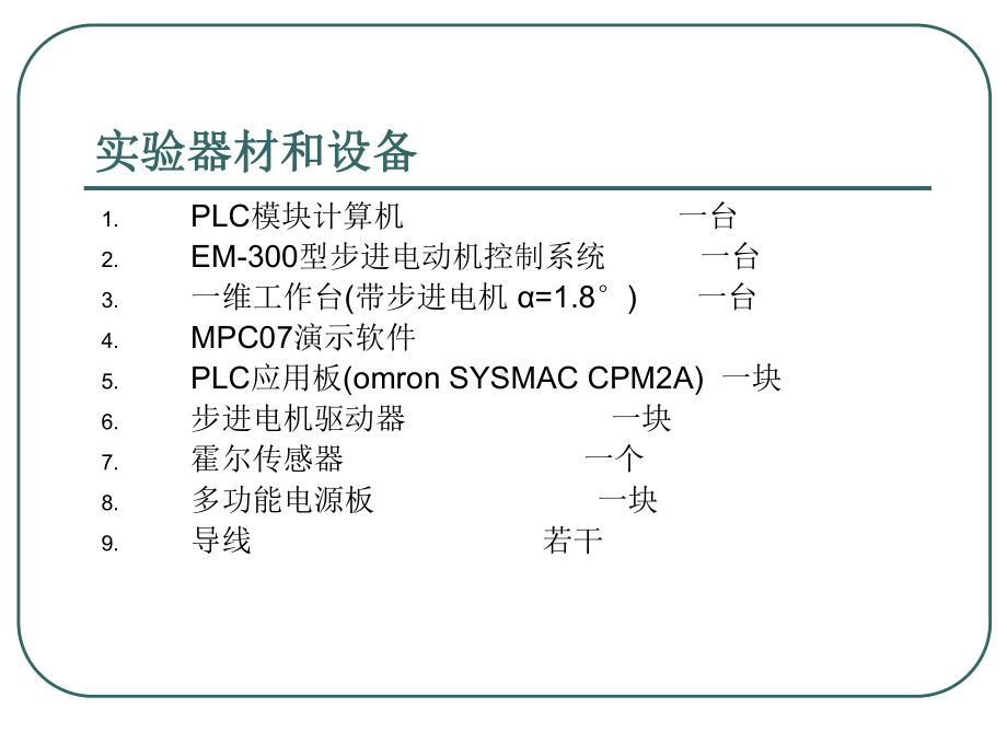 步进电机控制技术综合试验软件课件.ppt_第3页