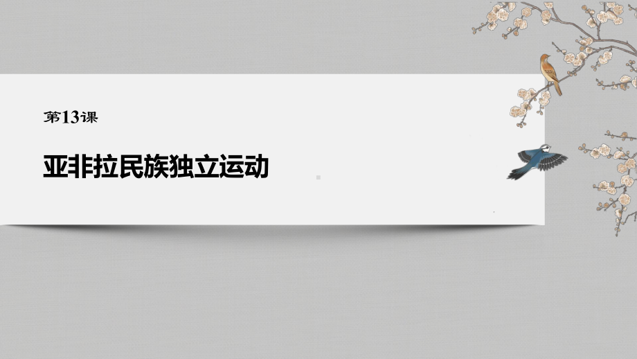 人教统编版必修中外历史纲要下第六单元亚非拉民族独立运动课件.pptx_第2页