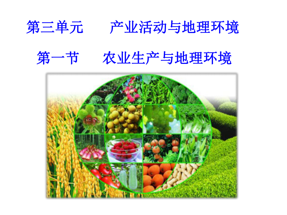 农业生产与环境课件.ppt_第1页