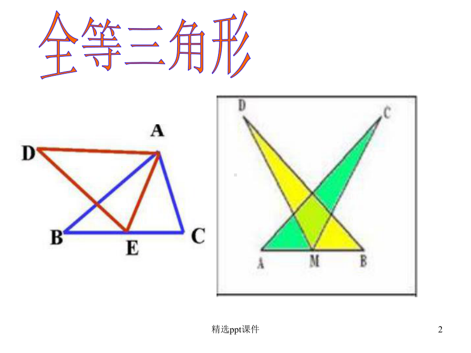 人教版八年级数学上全等三角形教学完整1课件.ppt_第2页