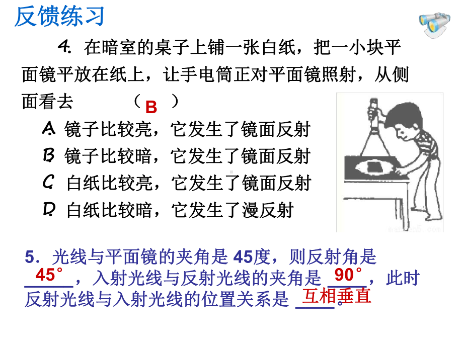 光的直线传播、光的反射专题课件.ppt_第3页