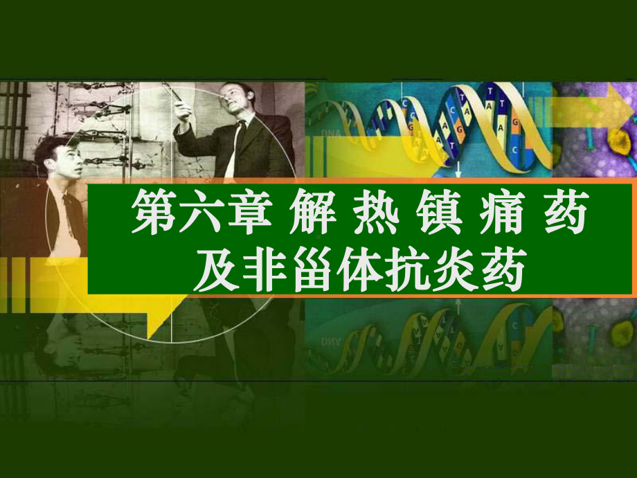 第六章解热镇痛药及非甾体抗炎药2013课件.ppt_第1页