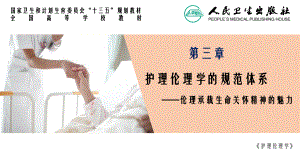 第三章护理伦理学的规范体系课件.ppt