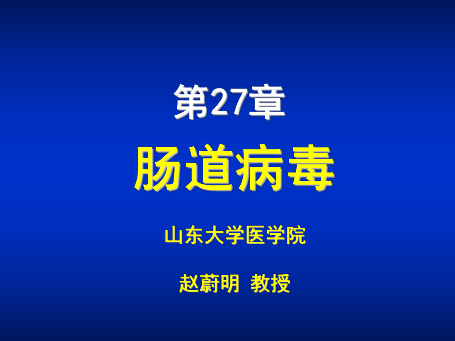 医学微生物学第27章肠道病毒课件.ppt_第1页