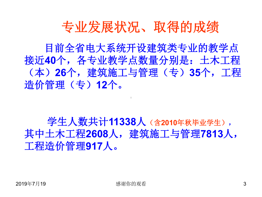 开放教育建筑类专业工作总结及设想课件讲义.ppt_第3页