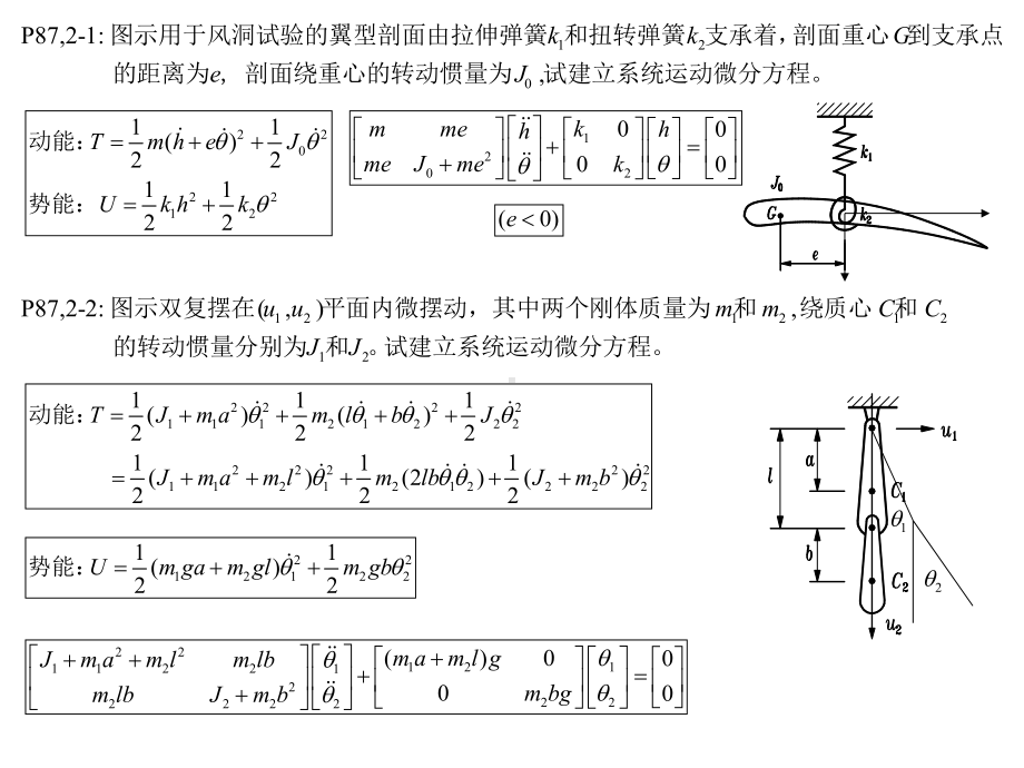 胡海岩+机械振动基础课后习题解答第2章习题课件.ppt_第1页