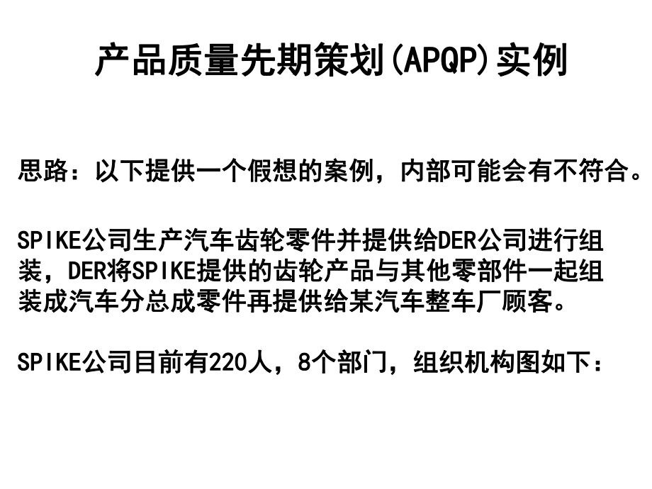 产品质量先期策划APQP实例方案课件.ppt_第1页