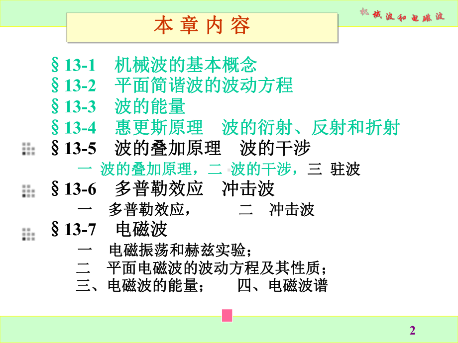 波135驻波136多普勒效应冲击波137电磁波课件.ppt_第2页