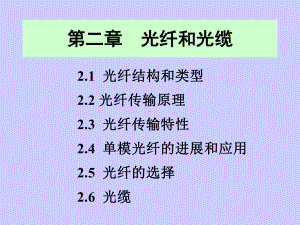 光纤色散种类模式色散色度色散偏振模色散课件.ppt