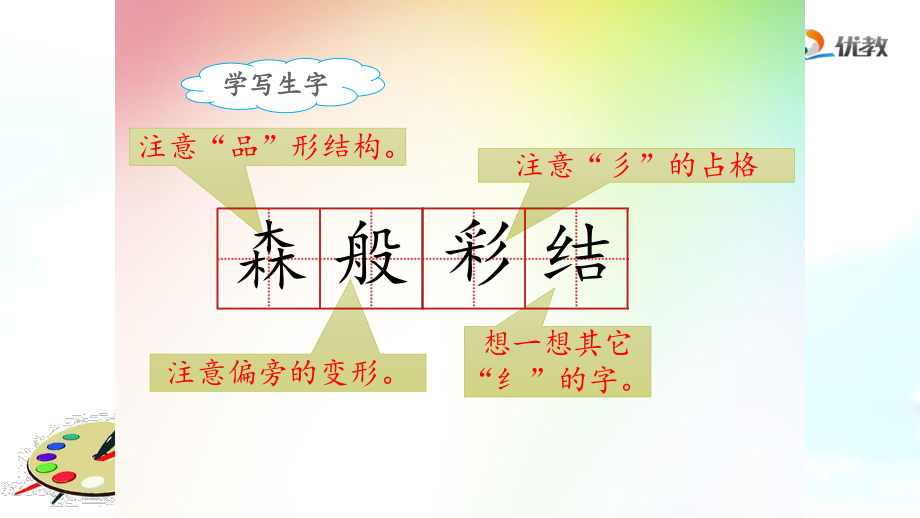 人教部编版二年级《彩色的梦》公开课课件2.pptx_第3页