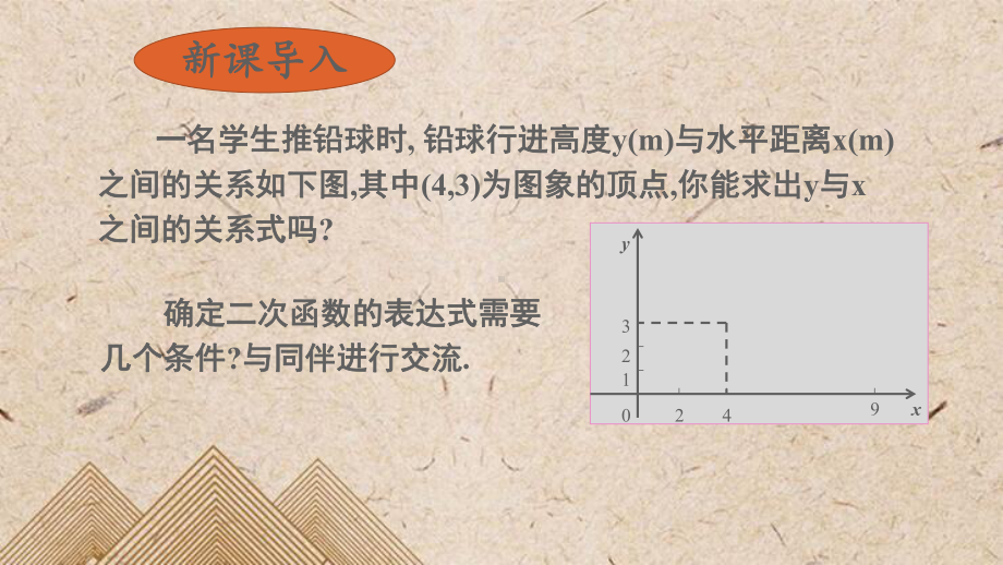 九年级数学下册第二章二次函数3确定二次函数的表达式课件新版北师大版0.ppt_第2页