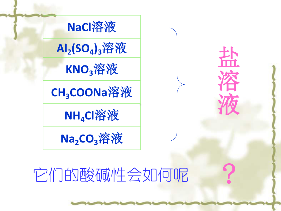 人教版化学选修四《盐类的水解》课件.ppt_第3页