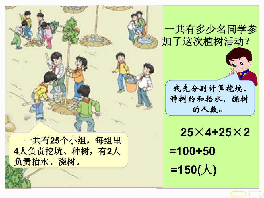 最新人教版四年级下《乘法分配律》课件.ppt_第3页