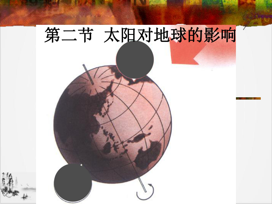 人教地理必修一太阳对地球的影响课件.ppt_第1页