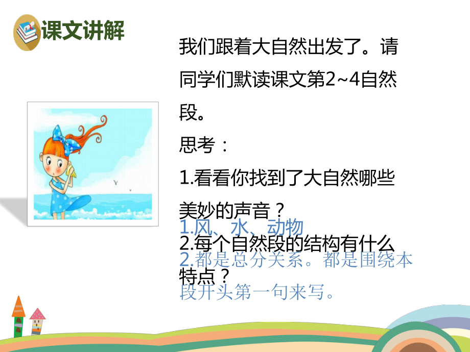 小学三年级语文上册第七单元21大自然的声音(第2课时)名师公开课省级获奖课件新人教版.ppt_第3页