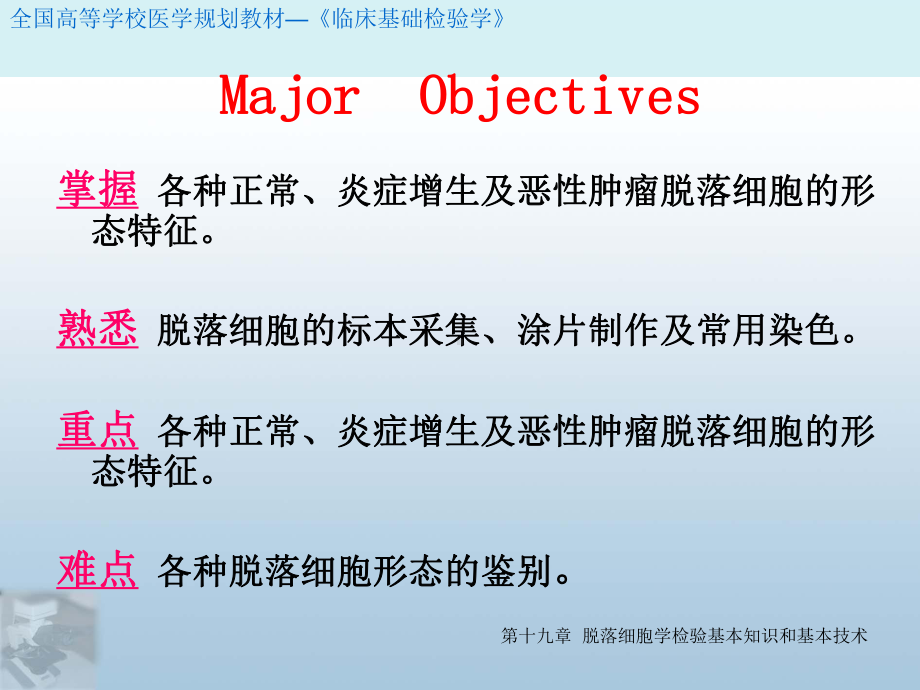 第19章脱落细胞学检验基本知识和基本技术课件.ppt_第3页