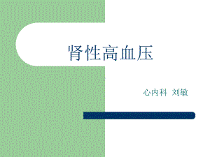 最终版肾性高血压 课件.ppt