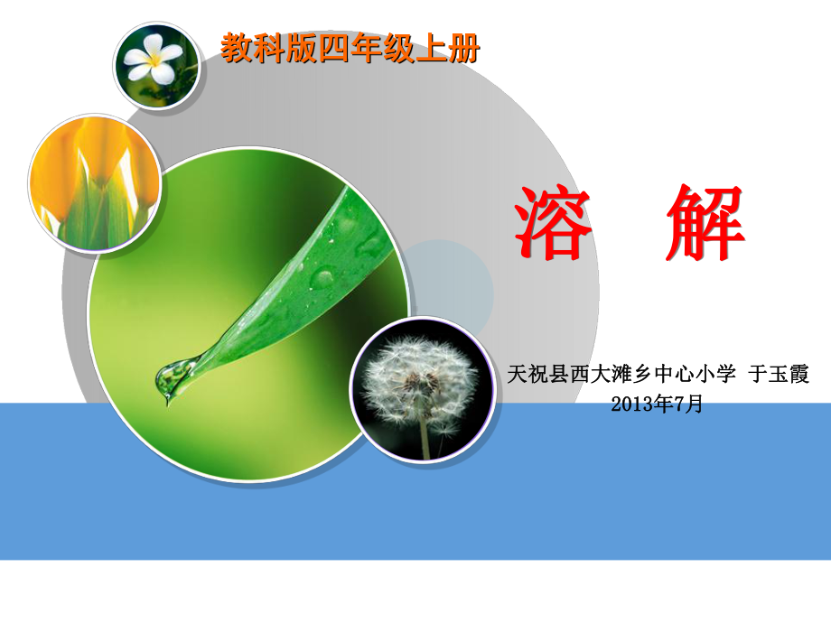 教科版小学四年级科学教材培训课件.ppt_第1页