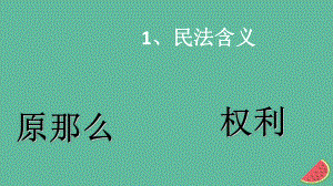 九年级道德与法治上册第五单元走近民法第十四课民事权利与民事责任课件教科版.ppt