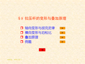 工程力学拉压杆的变形与叠加原理课件.ppt